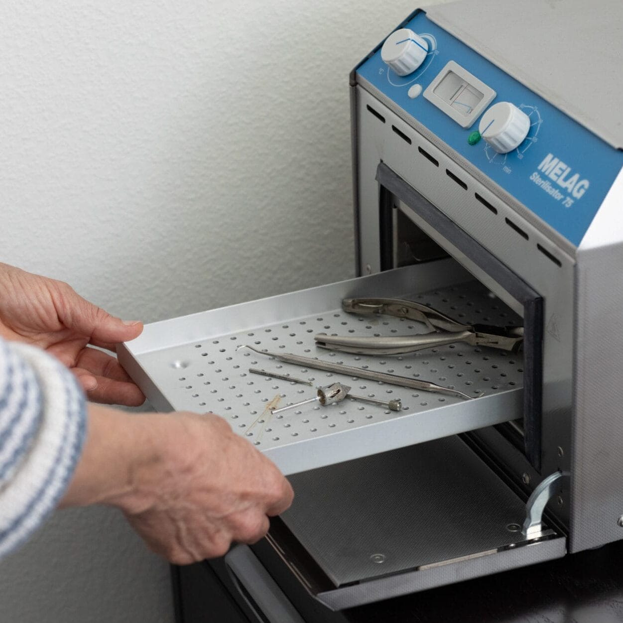 Hygiene, Sterilisation der Instrumente, Fusspflege bei Christina Zitz in Therwil BL