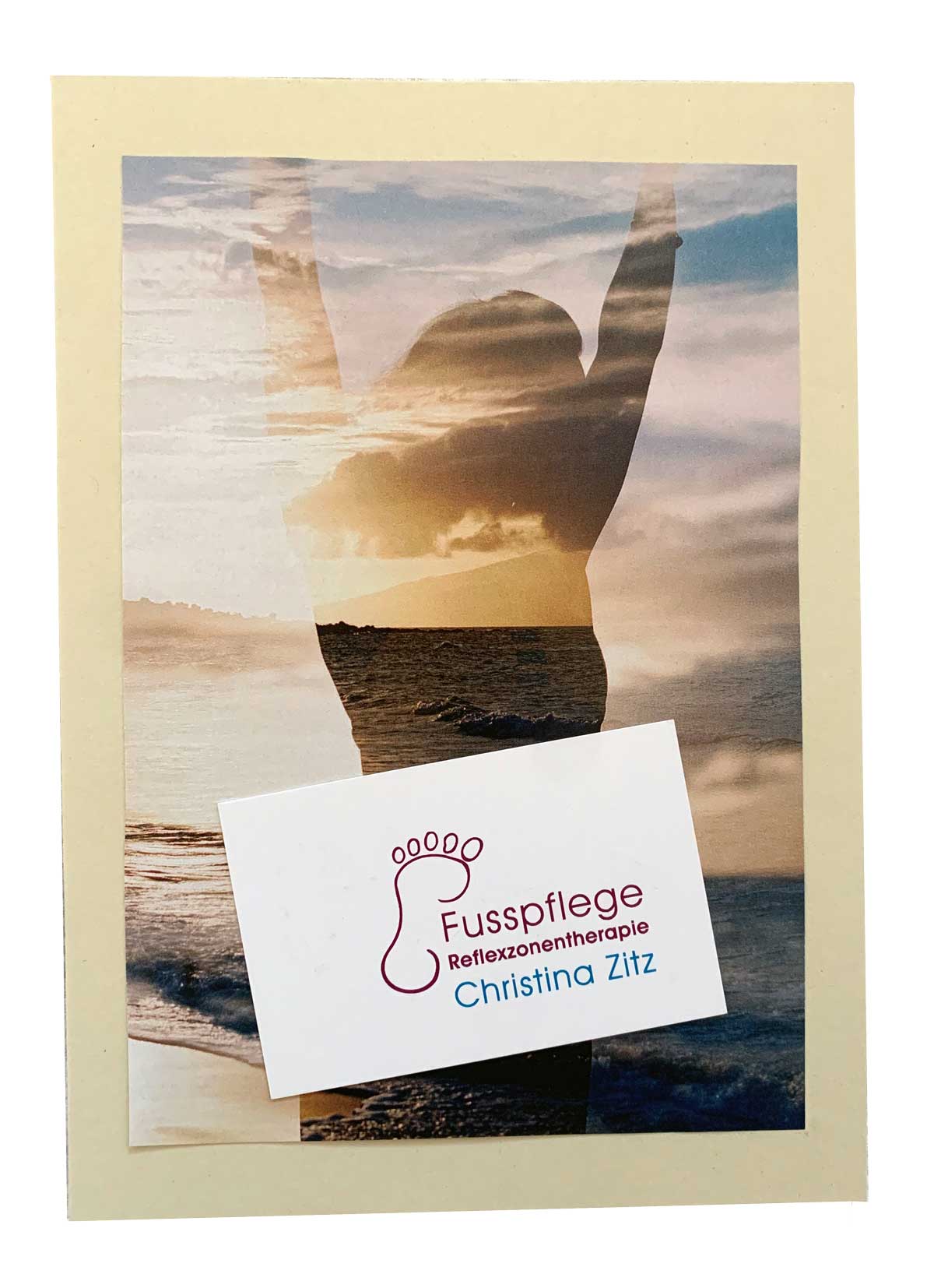 Gutscheine für Fusspflege oder Fussreflex-Massagetherapie. Bei Christina Zitz in Therwil