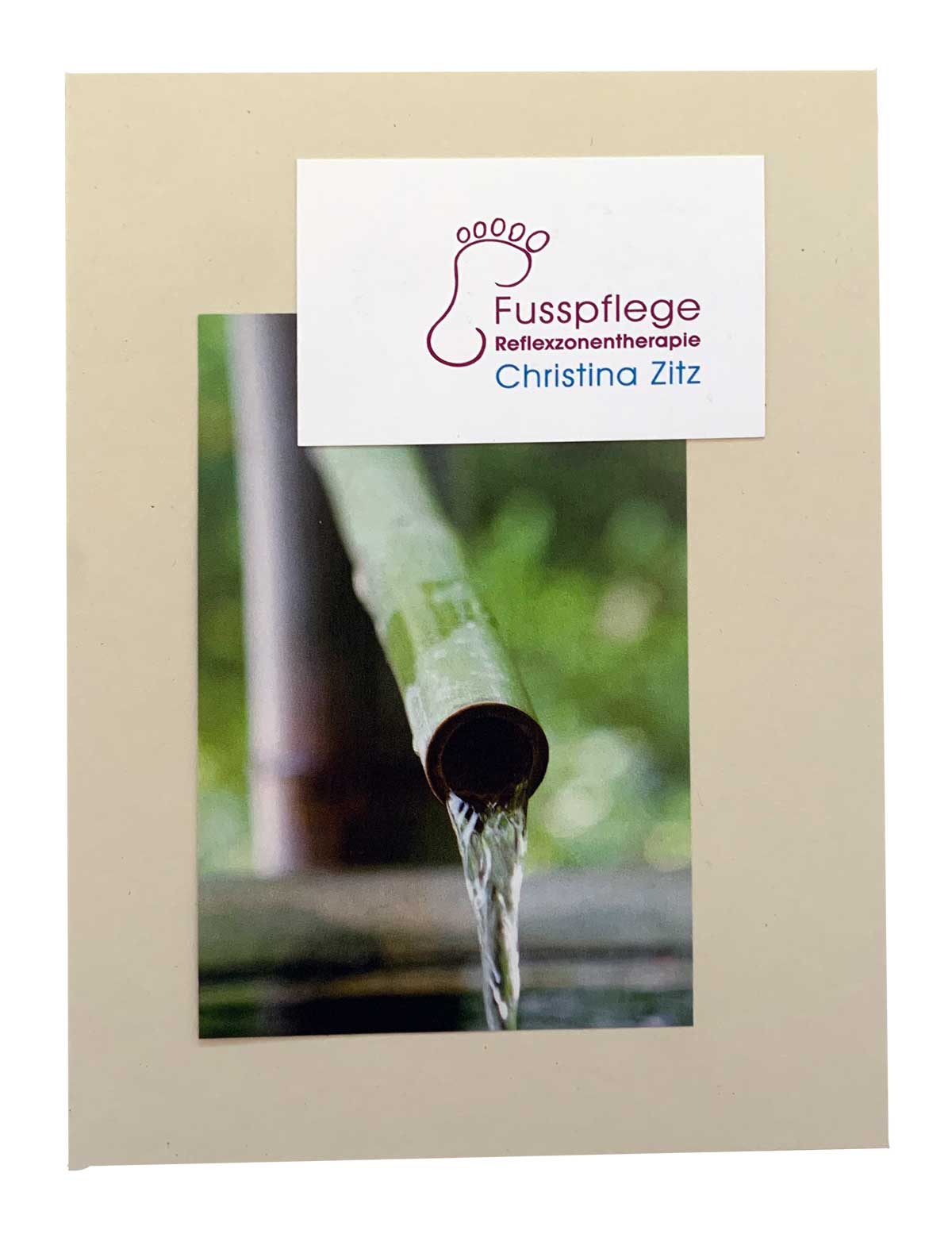 Gutscheine für Fusspflege oder Fussreflex-Massagetherapie. Bei Christina Zitz in Therwil